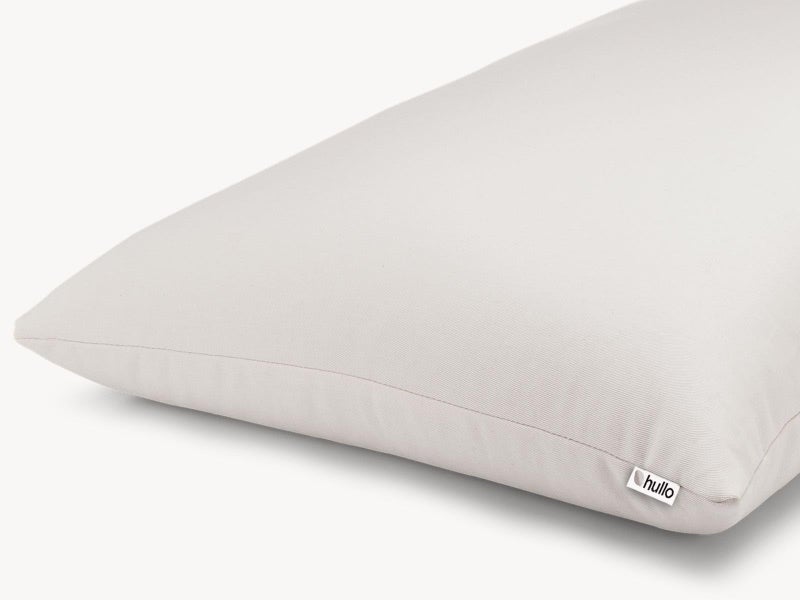 Hullo Buckwheat Pillow â€“ Organic Adjustable Cooling Pillow for Sleeping, Neck & Back Support â€“ Breathable Cotton Cover â€“ Made in USA (14Ã—20 Travel/Small Size) - Image 2